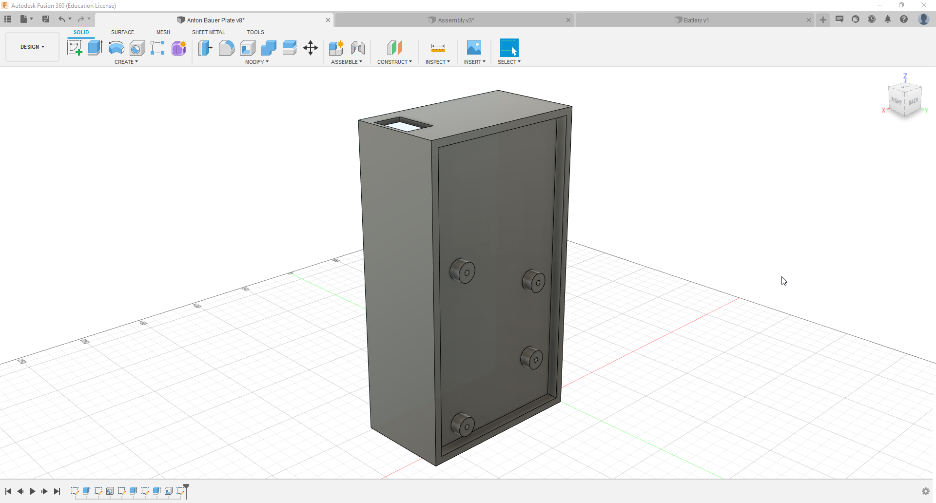 An ugly 3D model
